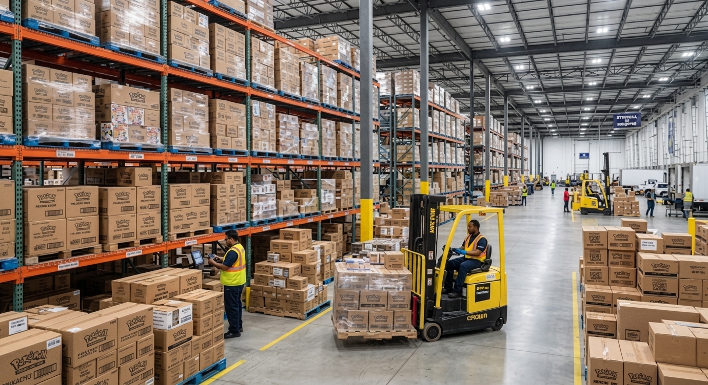 QIKA Trading Pokémon TCG warehouse